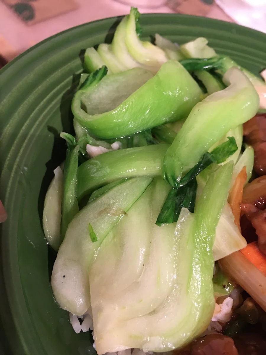 bok choy with garlic sauce 蒜蓉白菜